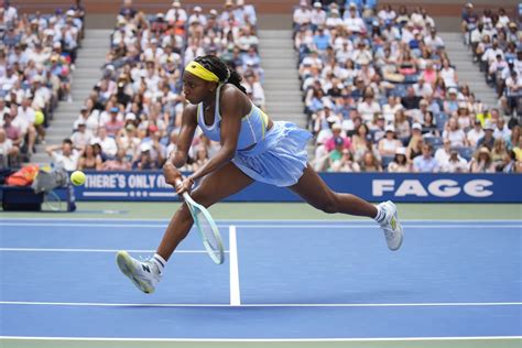 US Open 2024: Coco Gauff starts title defense with .